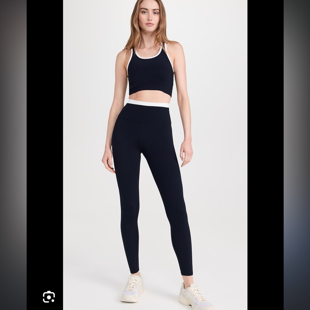 Splits59 Black and White Activewear Set